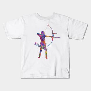 Archer girl Kids T-Shirt